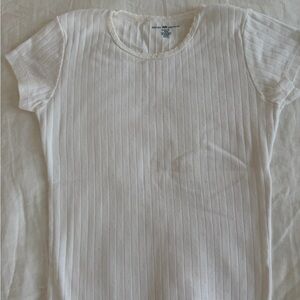 Brandy Melville pointelle tee